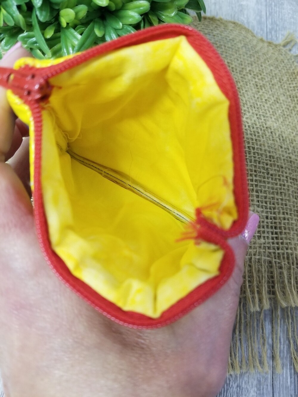 Swedish Fish Candy Wrapper Zippered Pouch - Picture 3 of 6